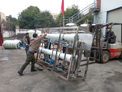 友邦5噸食品行業純凈水設備成功發往新鄉，助力水資源專用機械設備制造升級